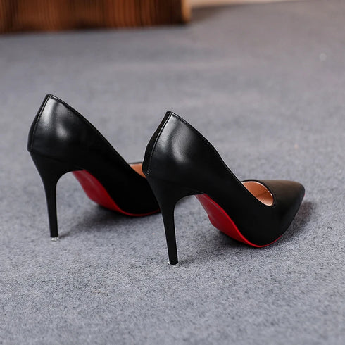 Elegant Pointed Toe Stiletto Pumps for Women - Office and Career Essentials